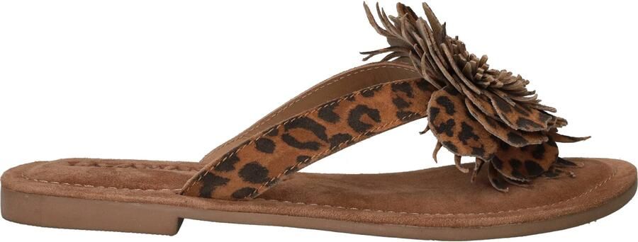 Laza i Nomi Flower Slippers Bruin - Foto 8