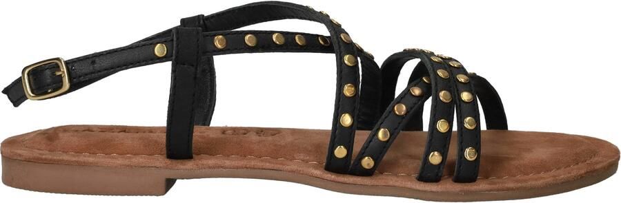 Laza i Tova Studs Sandalen Zwart - Foto 13