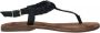 Laza i Sandalen 75.834 Black Zwart Leer LA75834black - Thumbnail 2