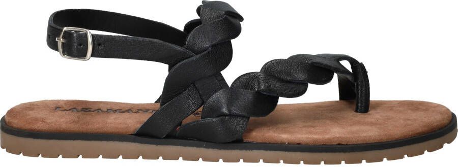 Lazamani Sandalen Heren Zwart