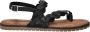 Laza i Nilda Sandalen Leer Black - Thumbnail 3