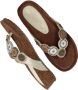 Lazamani Dames Slippers 75.455 Off-White - Thumbnail 2
