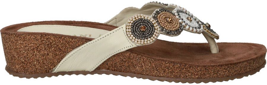 Lazamani Slippers Dames Beige