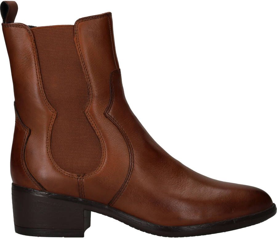 LOFF 1881 Enkellaarsjes Dames Cognac