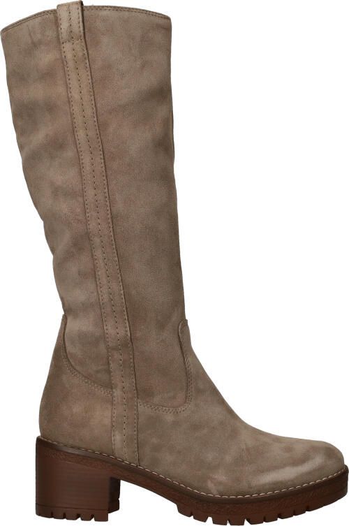 LOFF 1881 Lange laarzen Dames Taupe