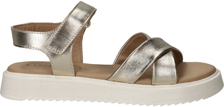 LOFF 1881 Sandalen Goud