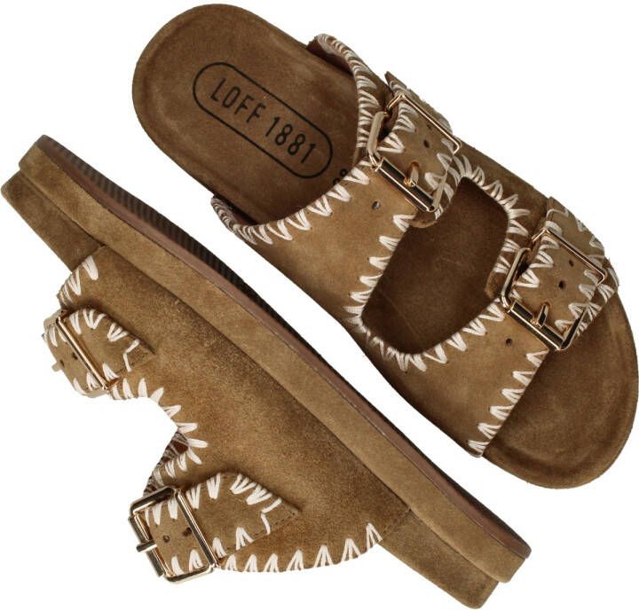 LOFF 1881 Slippers Dames Beige