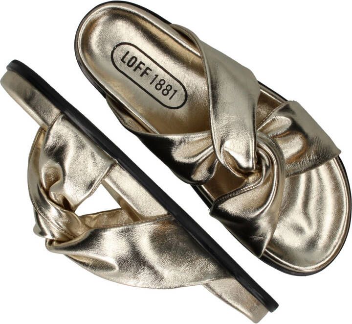 LOFF 1881 Slippers Goud