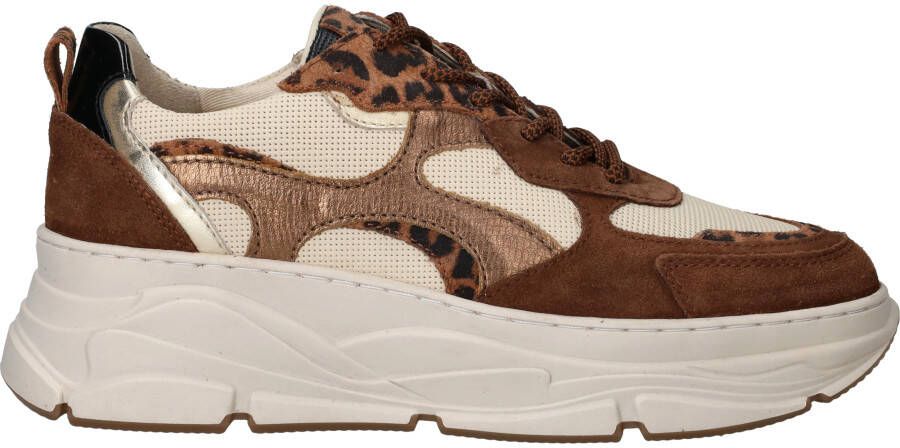 LOFF 1881 Sneakers Dames Bruin