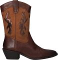 LOFF 1881 Westernboots Dames Bruin - Donkerbruin