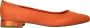 Marco tozzi Oranje Metallic Ballerina Schoenen Orange - Thumbnail 3