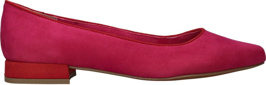 Marco tozzi Roze Vegan Ballerina Schoenen Pink Dames - Foto 3