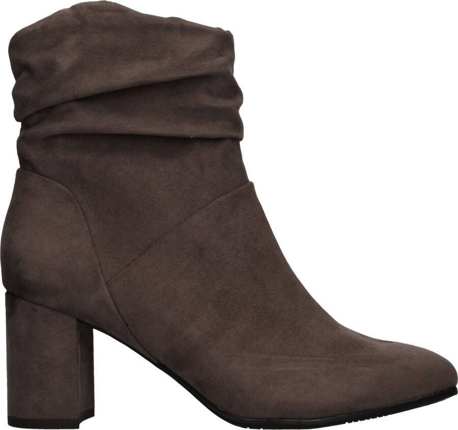Marco tozzi Stijlvolle Taupe Suède Enkellaars Gray Dames - Foto 3