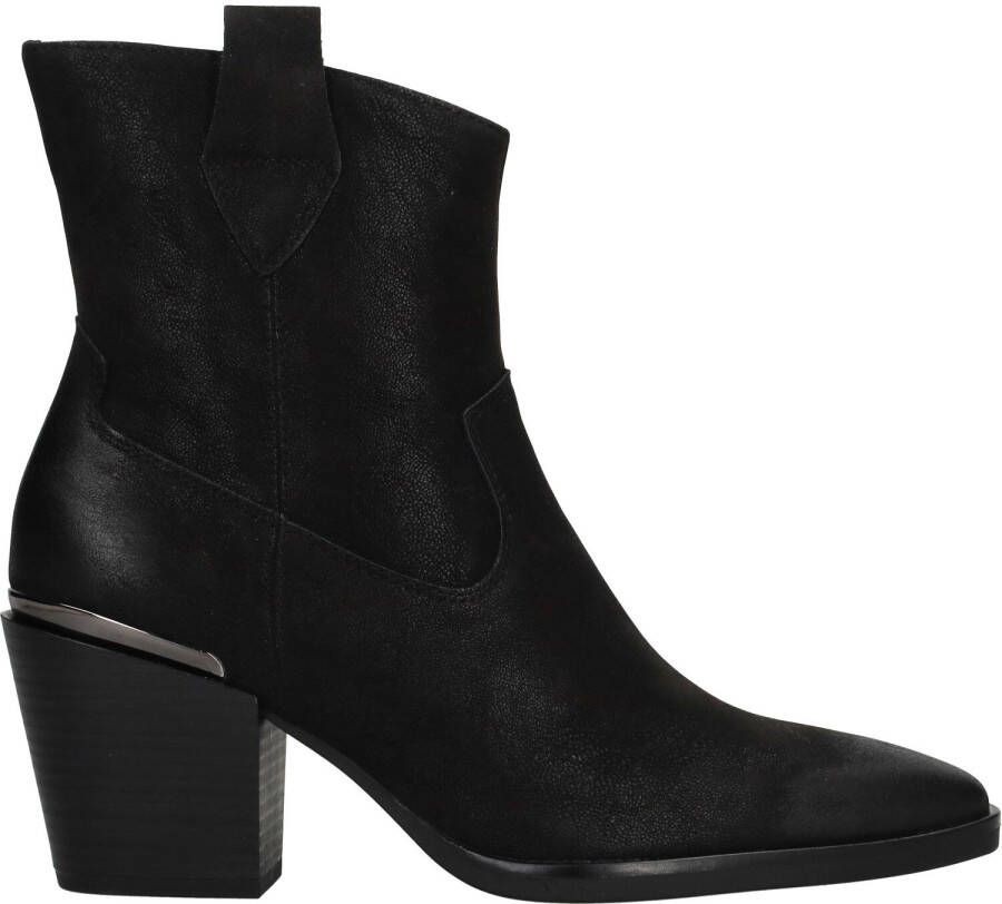 Marco tozzi Zwarte Western Stijl Enkellaars Black Dames - Foto 3