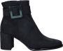 Marco Tozzi Enkellaarsjes blauw Textiel Dames - Thumbnail 3