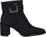 Marco Tozzi Enkellaarsjes blauw Textiel Dames - Thumbnail 3