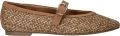 Marco Tozzi Ballerina's Dames Cognac - Beige