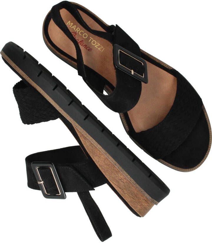 Marco tozzi Sandalen Dames Zwart
