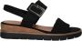 Marco Tozzi Sandalen zwart Synthetisch Dames - Thumbnail 3