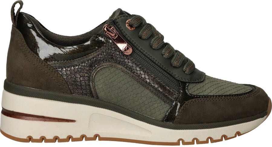 Marco Tozzi Dames Sneaker 23767-726 Groen - Foto 2