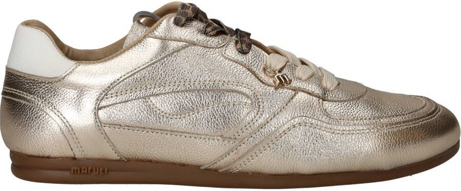 Maruti Elena Sneakers Leren Sneaker Goud - Foto 5