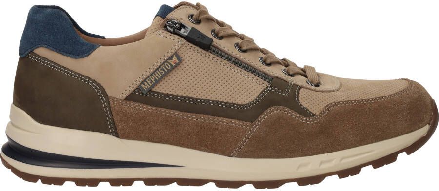 Mephisto BRADLEY VELSPORT Vrije tijdsschoenenHeren veterschoenHeren sneakersCasual Taupe - Foto 5