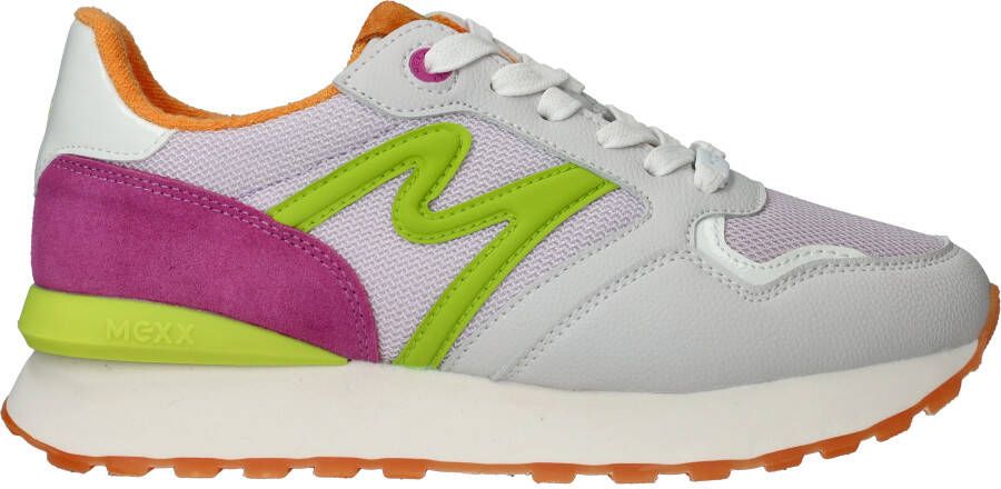 Mexx Kleurrijke Lage Top Juju Sneakers Multicolor Dames - Foto 5