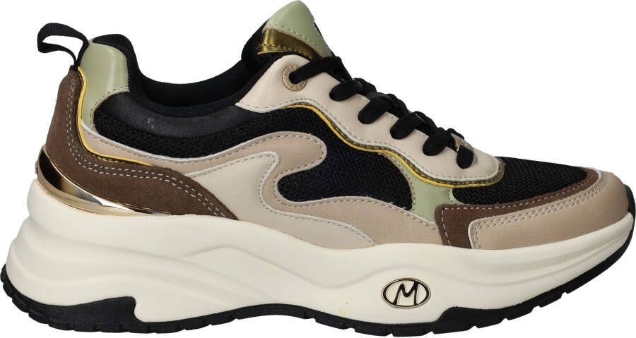 Mexx Stijlvolle zwarte sneakers met gouden details Multicolor Dames - Foto 3