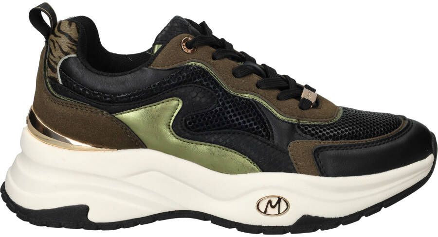 Mexx Sneakers Palma Ora MI001002653W-7100 Groen Zwart