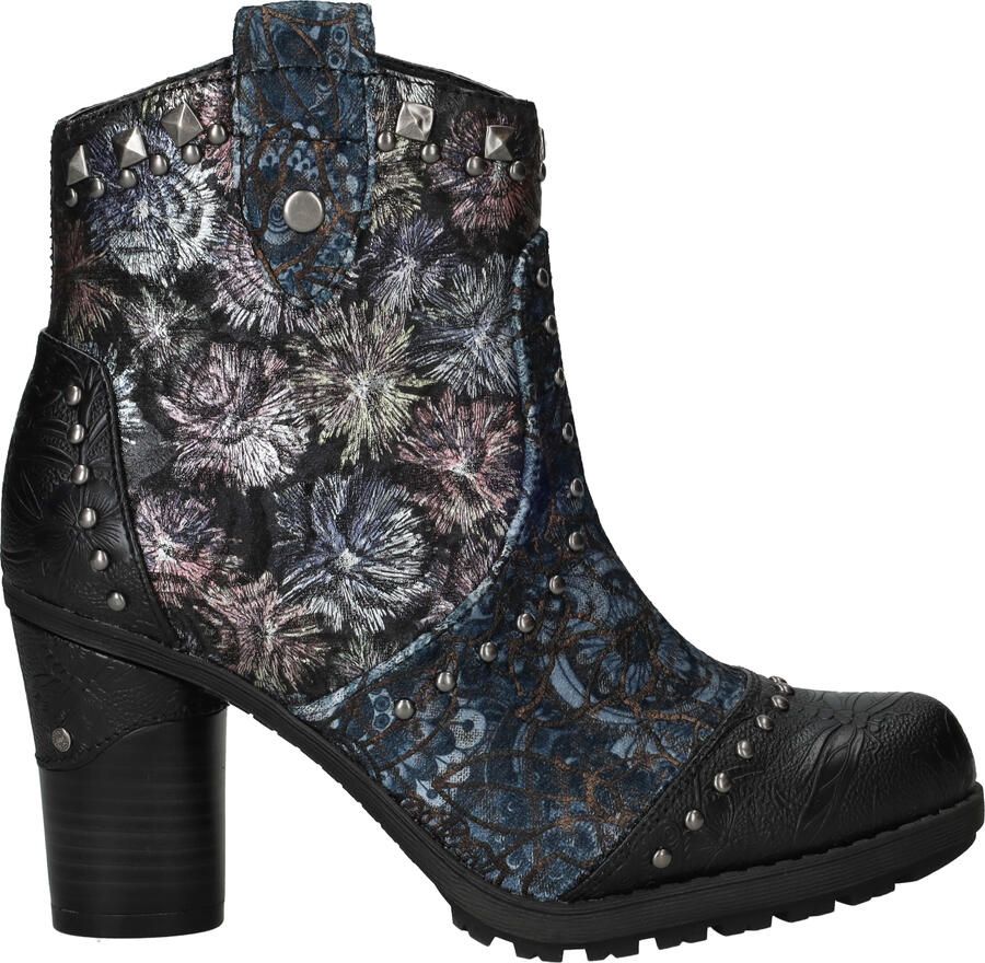 Mustang Enkellaarsjes Dames Blauw - Foto 2