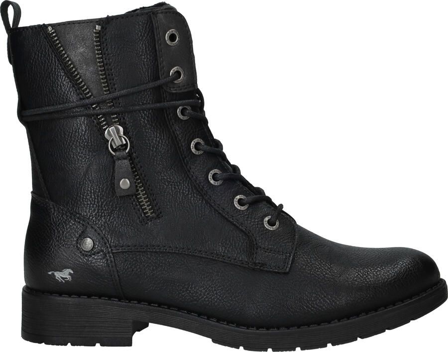 Mustang Veterboots Dames Zwart