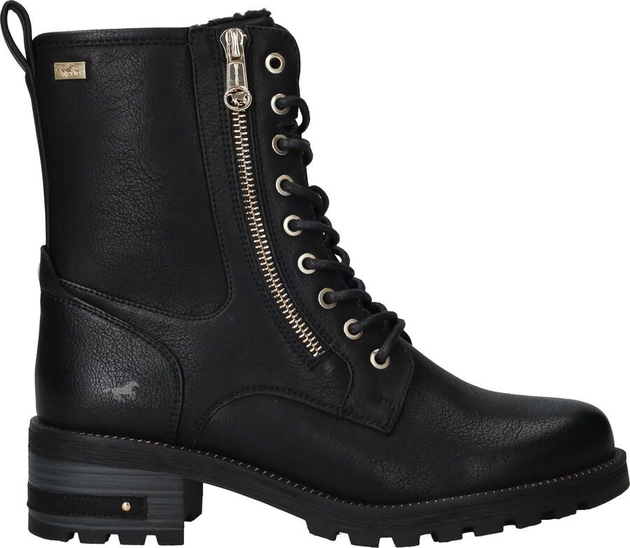 Mustang Veterboots Dames Zwart - Foto 9