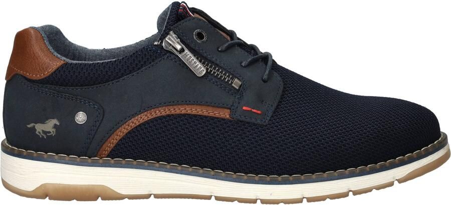 Mustang Veterschoenen Heren Blauw - Foto 8