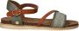 Mustang Sandalen Dames Bruin - Thumbnail 2