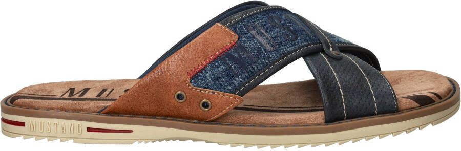 Mustang Slippers Blauw