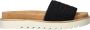 Mustang Zomer Zwart Textiel Slipper Black - Thumbnail 3
