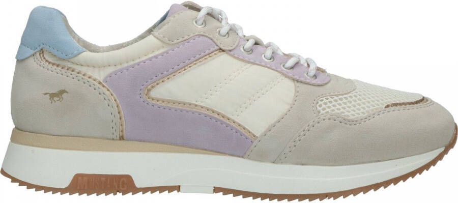 Mustang Sneakers Laag Sneakers Laag beige - Foto 3