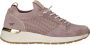 Mustang Lila Glitter Elastische Sneakers Pink Dames - Thumbnail 3
