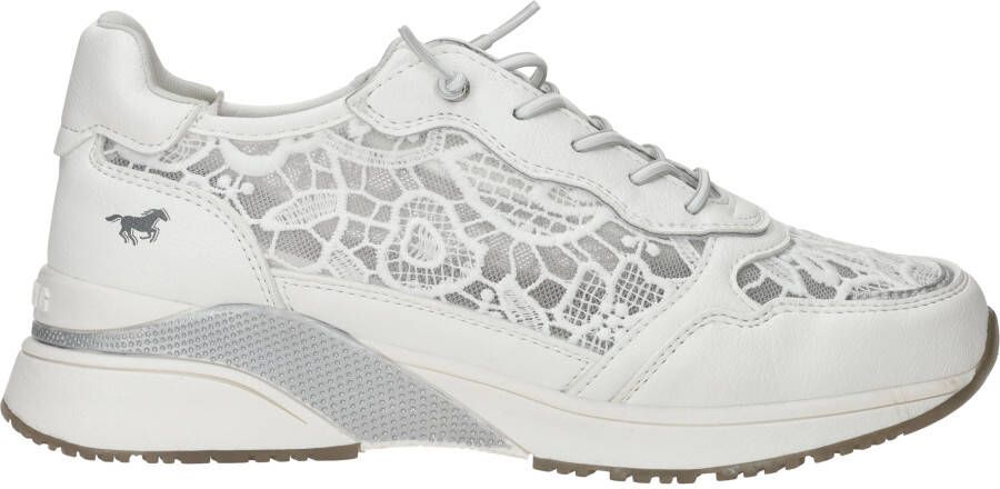 Mustang Sneakers Dames Wit