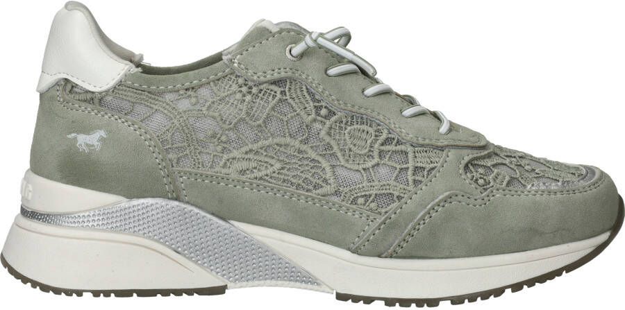 Mustang Sneakers Dames Groen