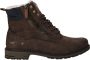 Mustang Shoes Hoge veterschoenen met zijrits voor gemakkelijker instappen - Thumbnail 3