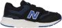 New balance 70s Summer Vibe Klittenband Sneaker Jongens Zwart Blauw - Thumbnail 3