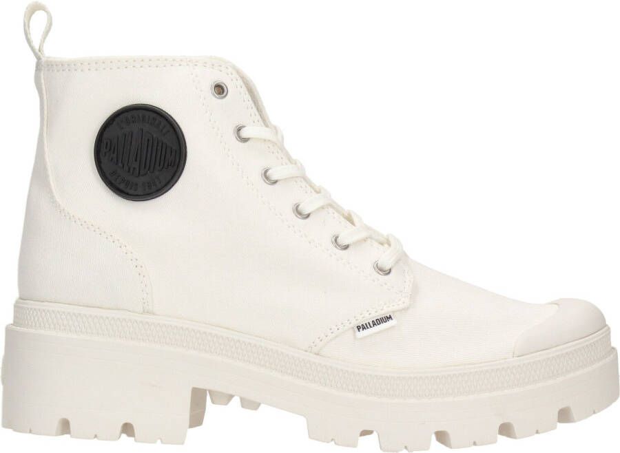 Palladium Sneakers pallabase twill 76709-l47 Wit Dames - Foto 5