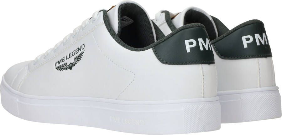 PME Legend Witte Carior Sneaker met Groene Accenten Multicolor Heren - Foto 4
