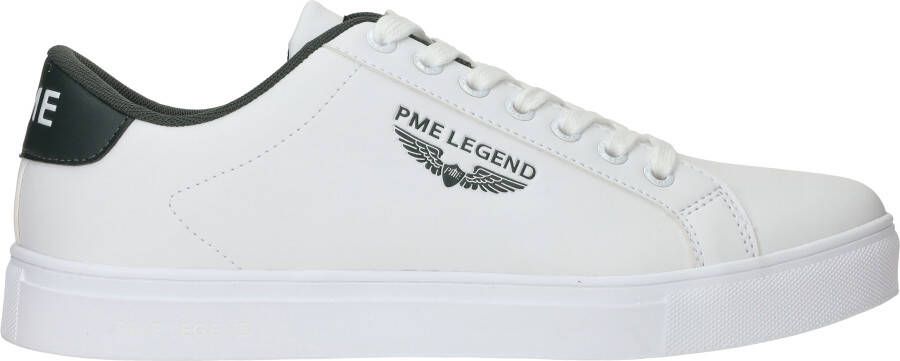 PME Legend Witte Carior Sneaker met Groene Accenten Multicolor Heren - Foto 3