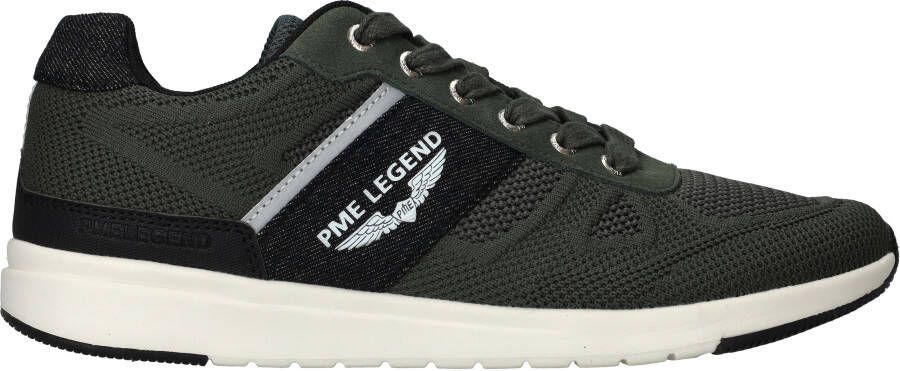 PME Legend Groene Lichtgewicht Sneaker met Textielvoering Multicolor Heren - Foto 3
