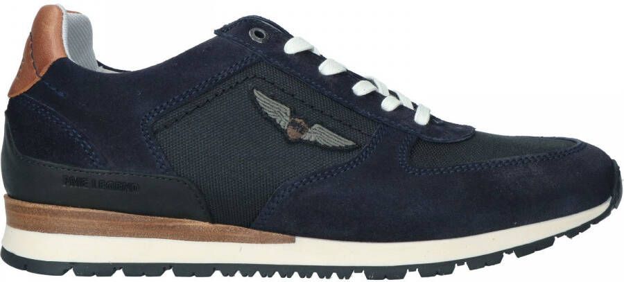 PME Legend Lockplate sneakers blauw heren (PBO2202020-599) - Foto 6