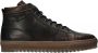 PME Legend Bruin Tinten Titon Hoge sneakers Leren Sneaker Heren Bruin - Thumbnail 4