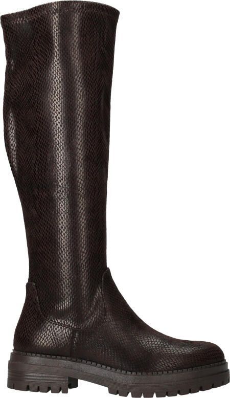 POSH by Poelman Lange laarzen Dames Bruin