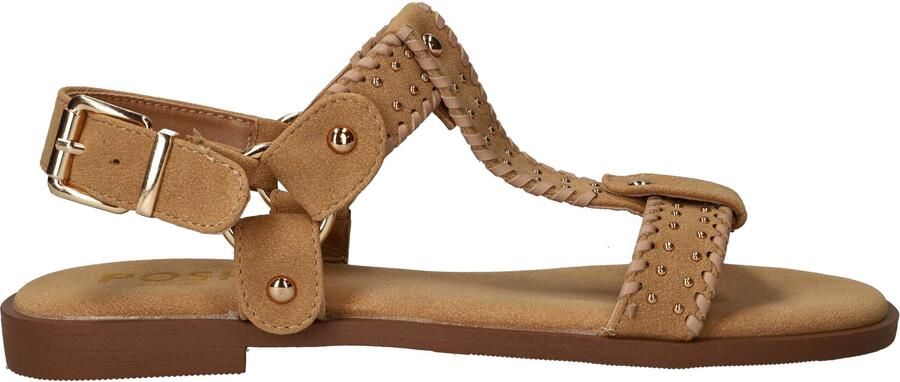 POSH by Poelman Sandalen Heren Beige